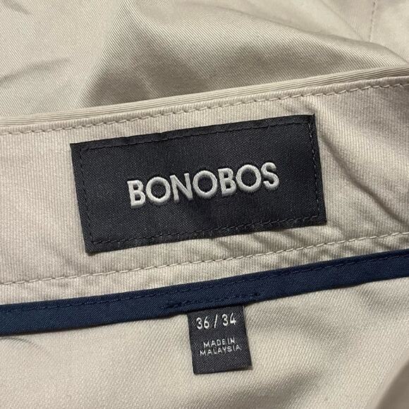Bonobos Weekday Warrior Straight Leg Dress Pants In Wednesday Wheat 37/32 - Picture 6 of 8